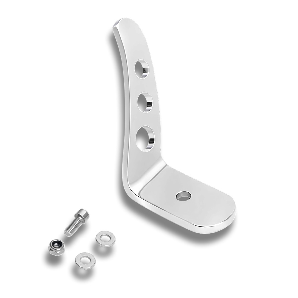 Chrome Kickstand Extension(Jiffy Stand Extension) for Harley 1999-later Touring models - Image 3