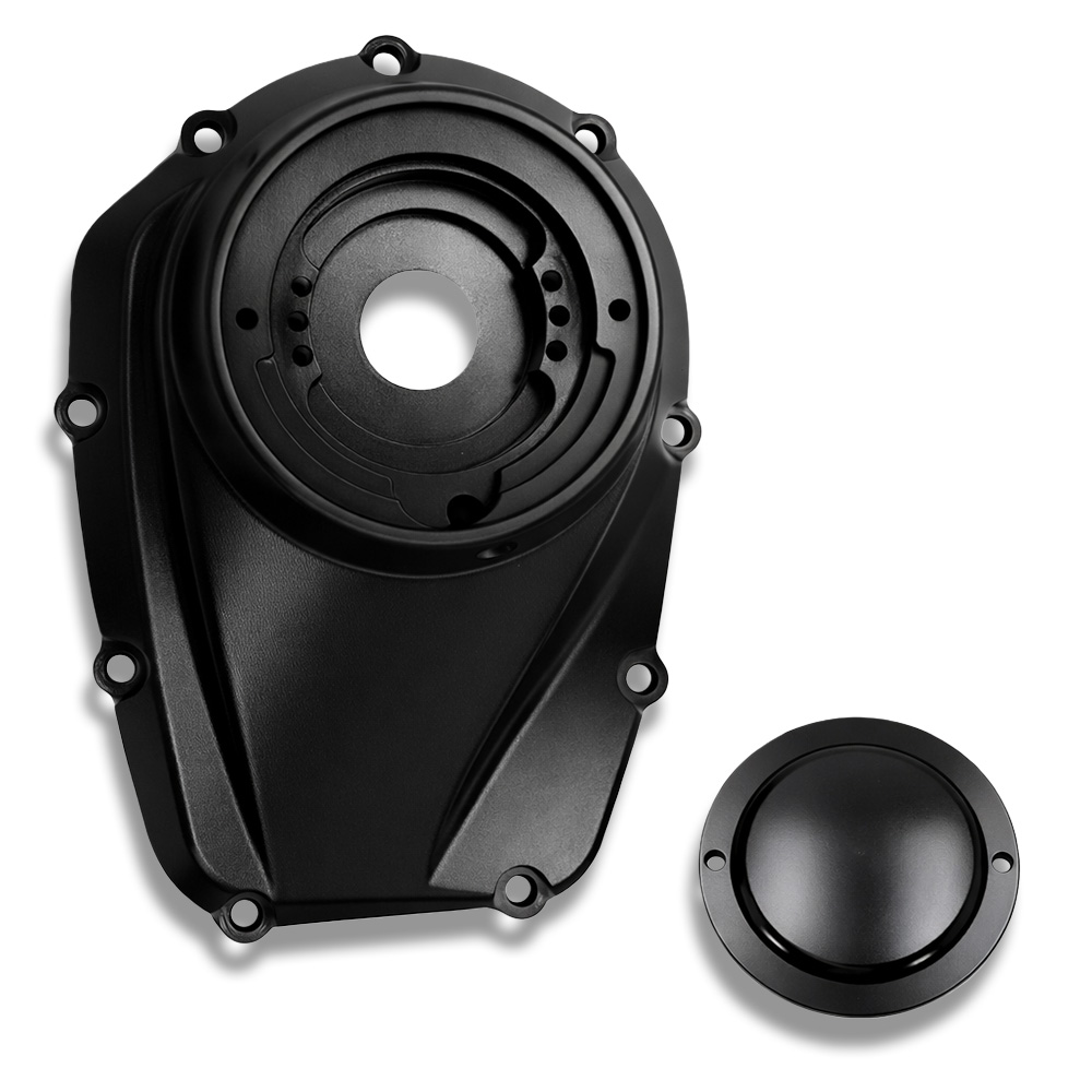 Black Carburetor Ignition Timing Cover Kit For M8 Touring/Softail - Image 3