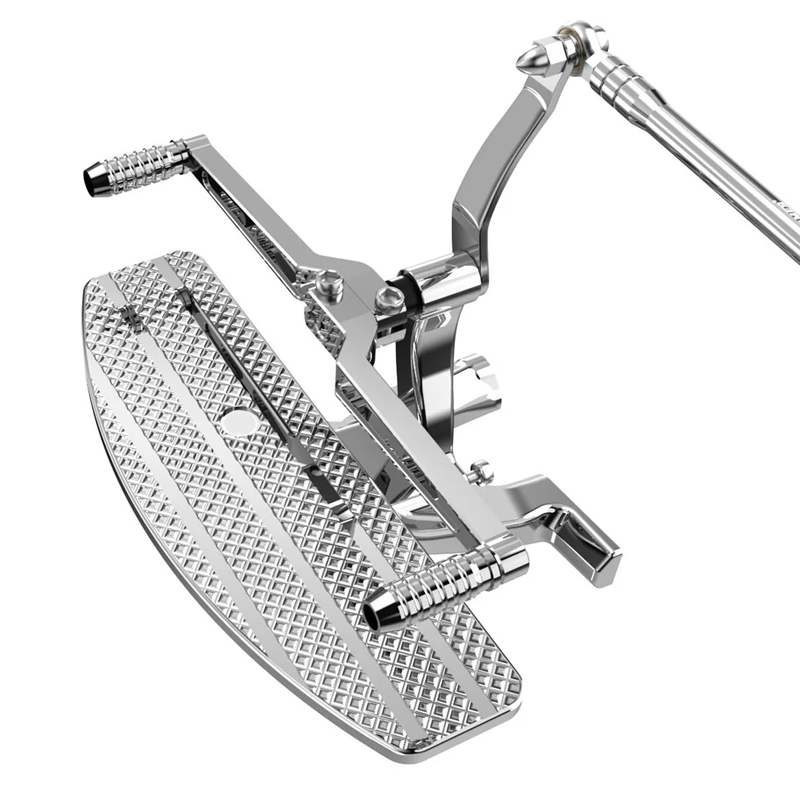 OR Chrome Forward Control Foot Floorboards Kit for Harley 18-25 Softail - Image 3