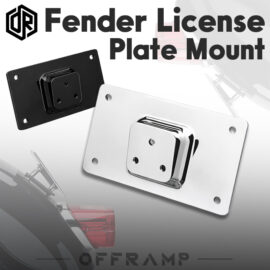 Fender License Plate Mount