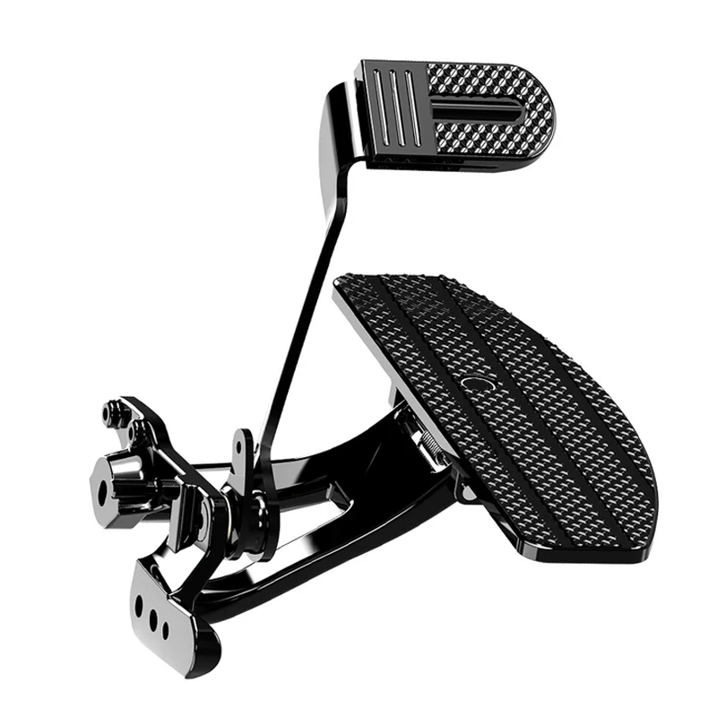 OR Black Forward Control Foot Floorboards Kit for Harley 18-25 Softail - Image 4