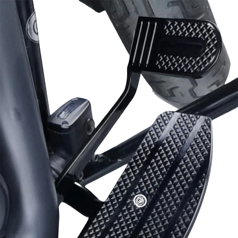 OR Black Forward Control Foot Floorboards Kit for Harley 18-25 Softail - Image 6