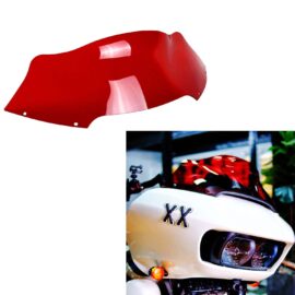 Red 8.0″ Outer Fairing Windshield for Harley 15-24 Road Glide Special FLTRX