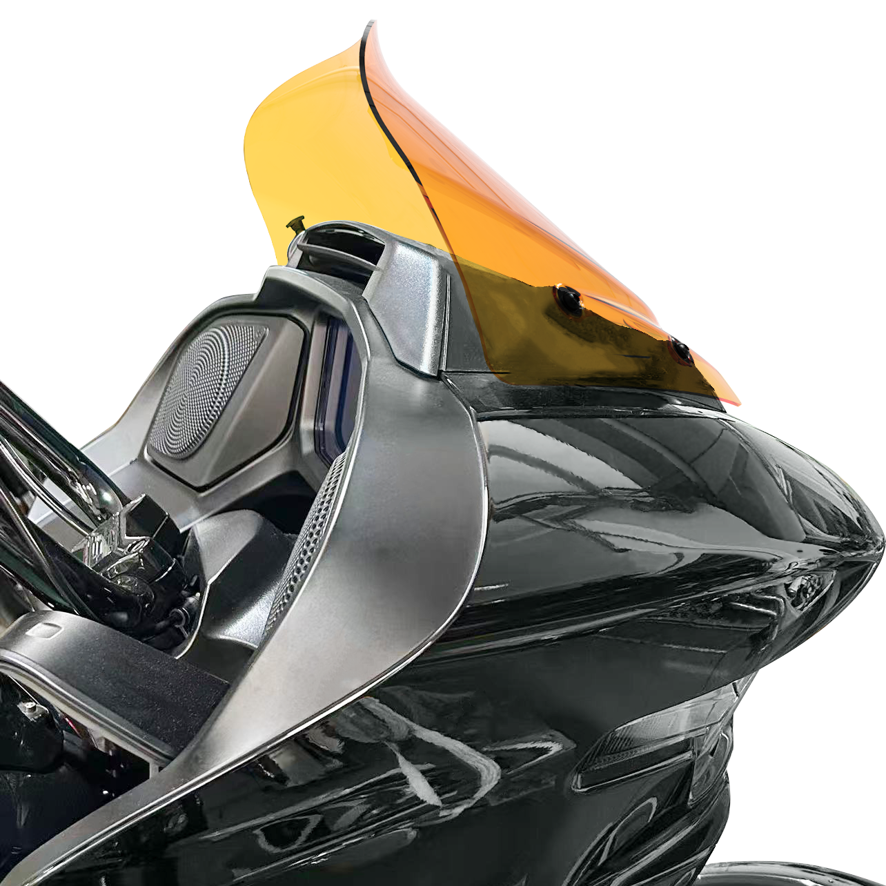 Orange 9.5“ Outer Fairing Windshield for Harley 2023-2024 Road Glide FLTRX FLTRXSE - Image 6