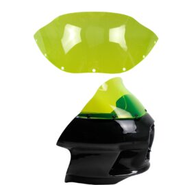 Green 8.0″ FXRT Headlight Outer Fairing Windshield for Harley Dyna Softail FLHR