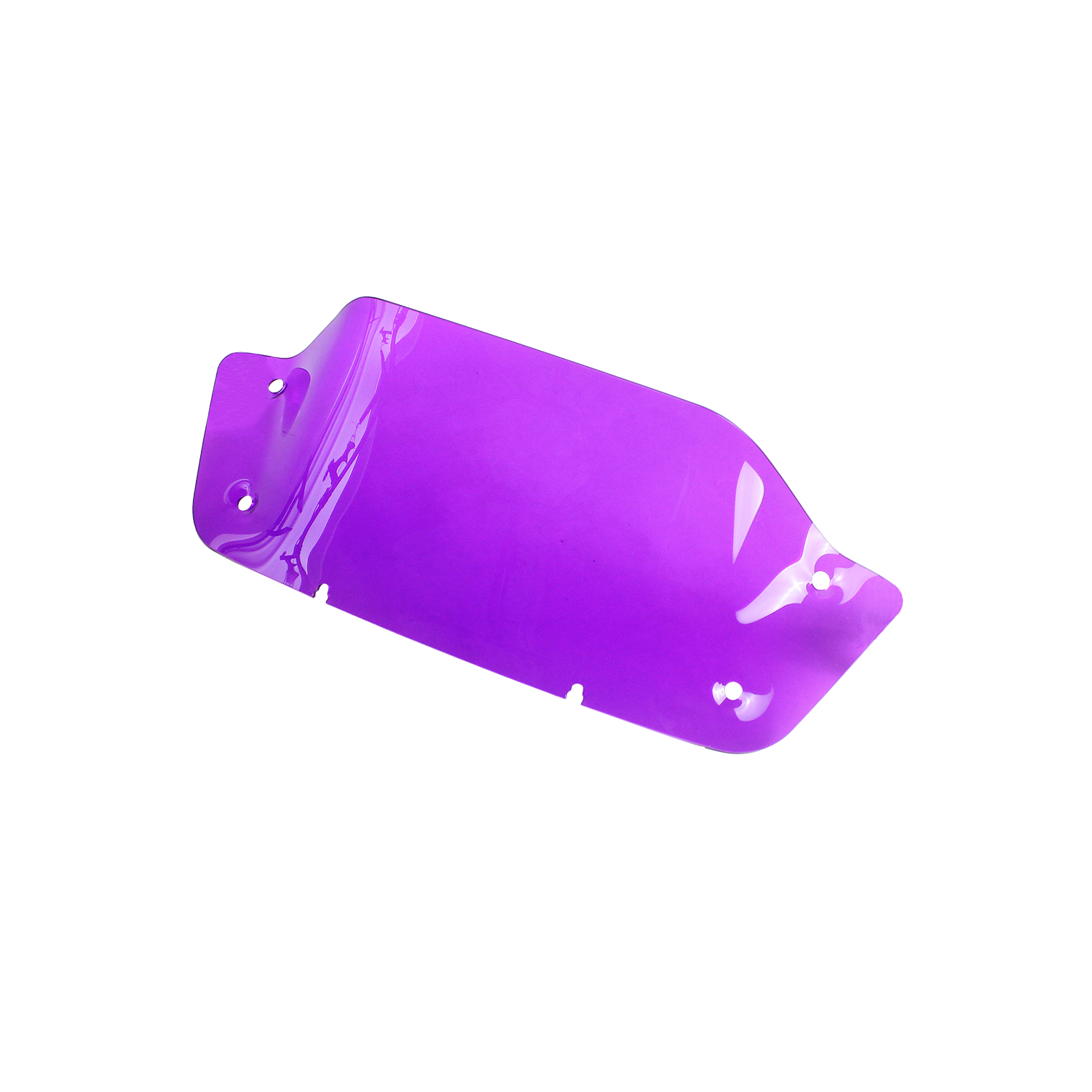 Purple 8.0" Outer Fairing Windshield for Harley 2023-2024 Touring Street Glide FLHX - Image 4