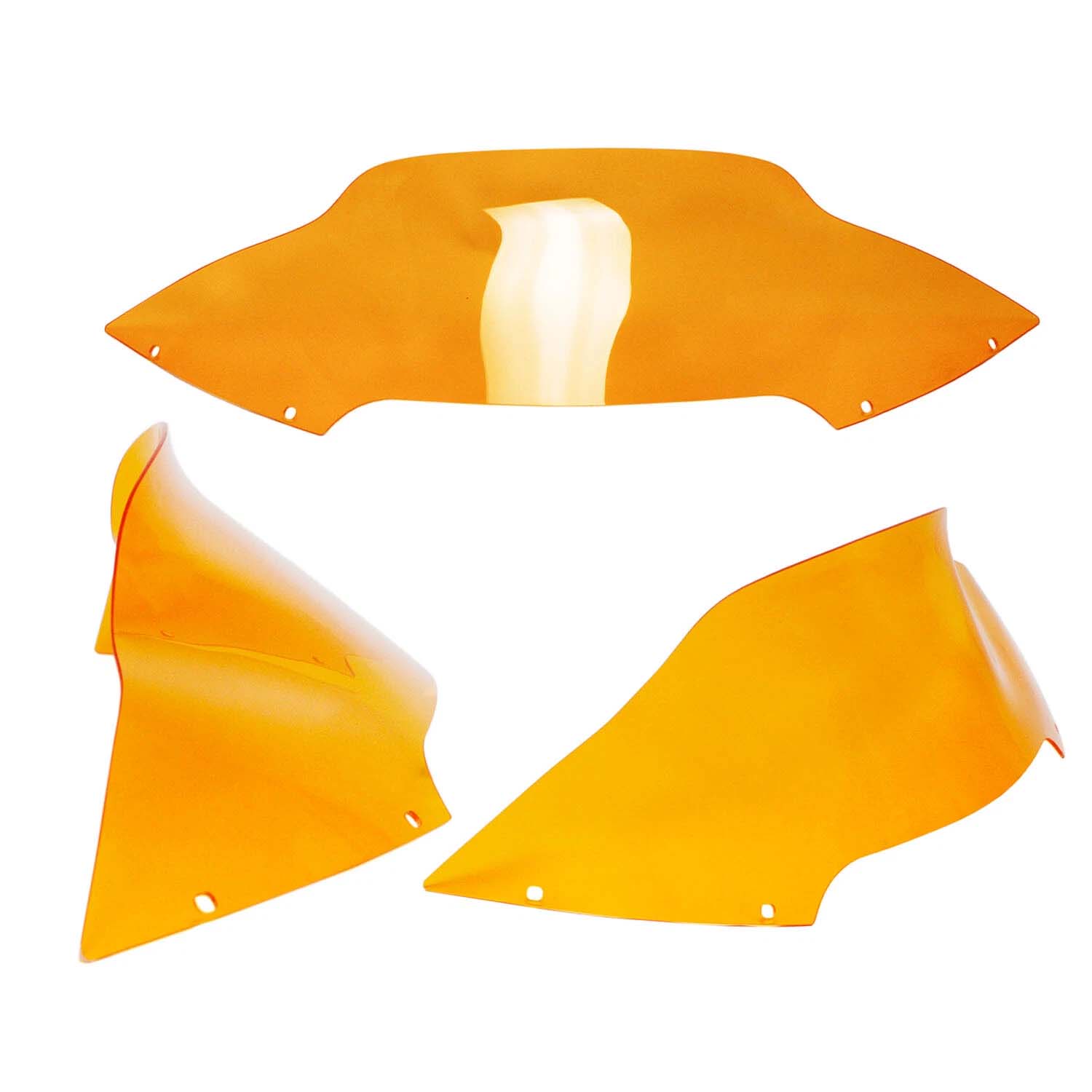 Orange 7.0" Fairing Windshield Windscreen for Harley Touring Road Glide FLTRX 2015-2023 - Image 3