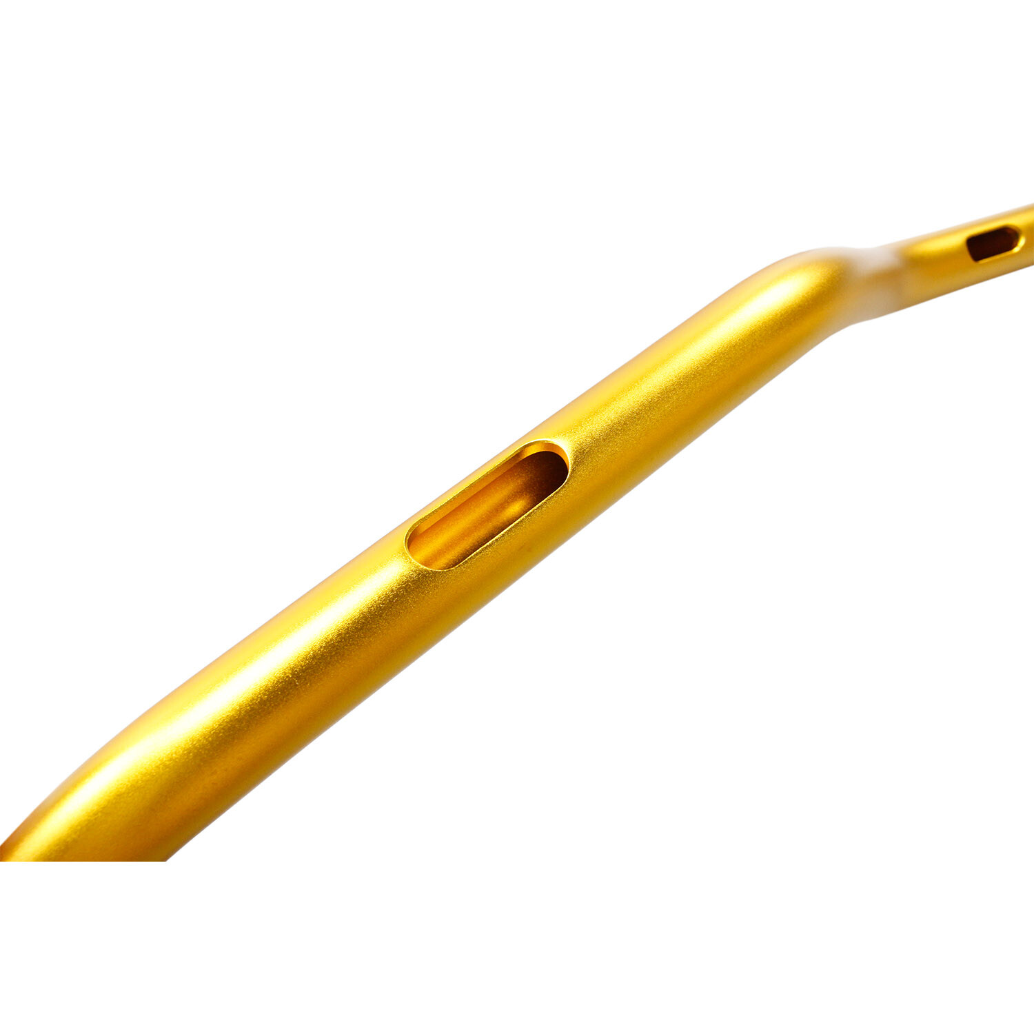 Gold Aluminum 1.0" Straight Handlebar for Harley Super Glide Low Rider ST Street Bob FLHR - Image 3
