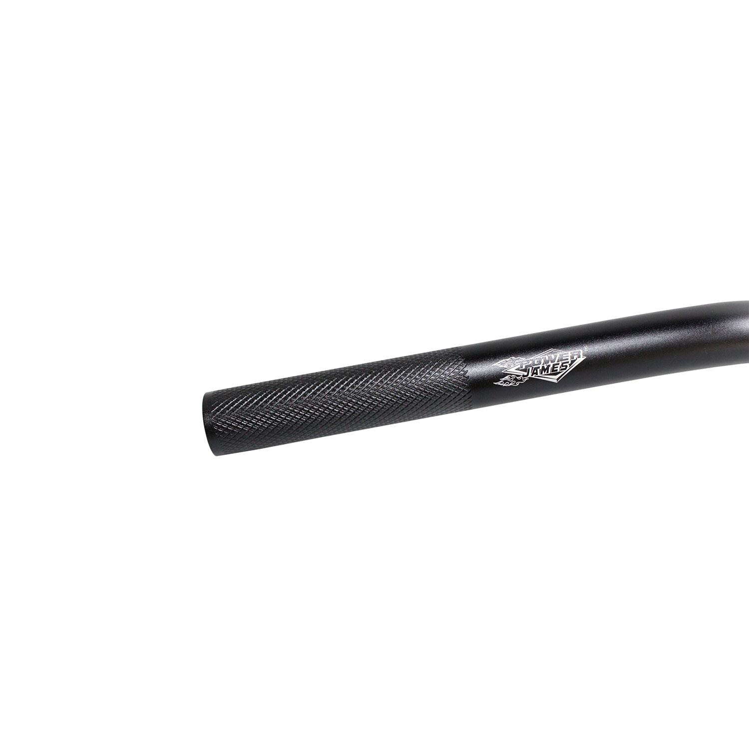 Black Aluminum 1.0" Straight Handlebar for Harley Super Glide Low Rider ST Street Bob FLHR - Image 4
