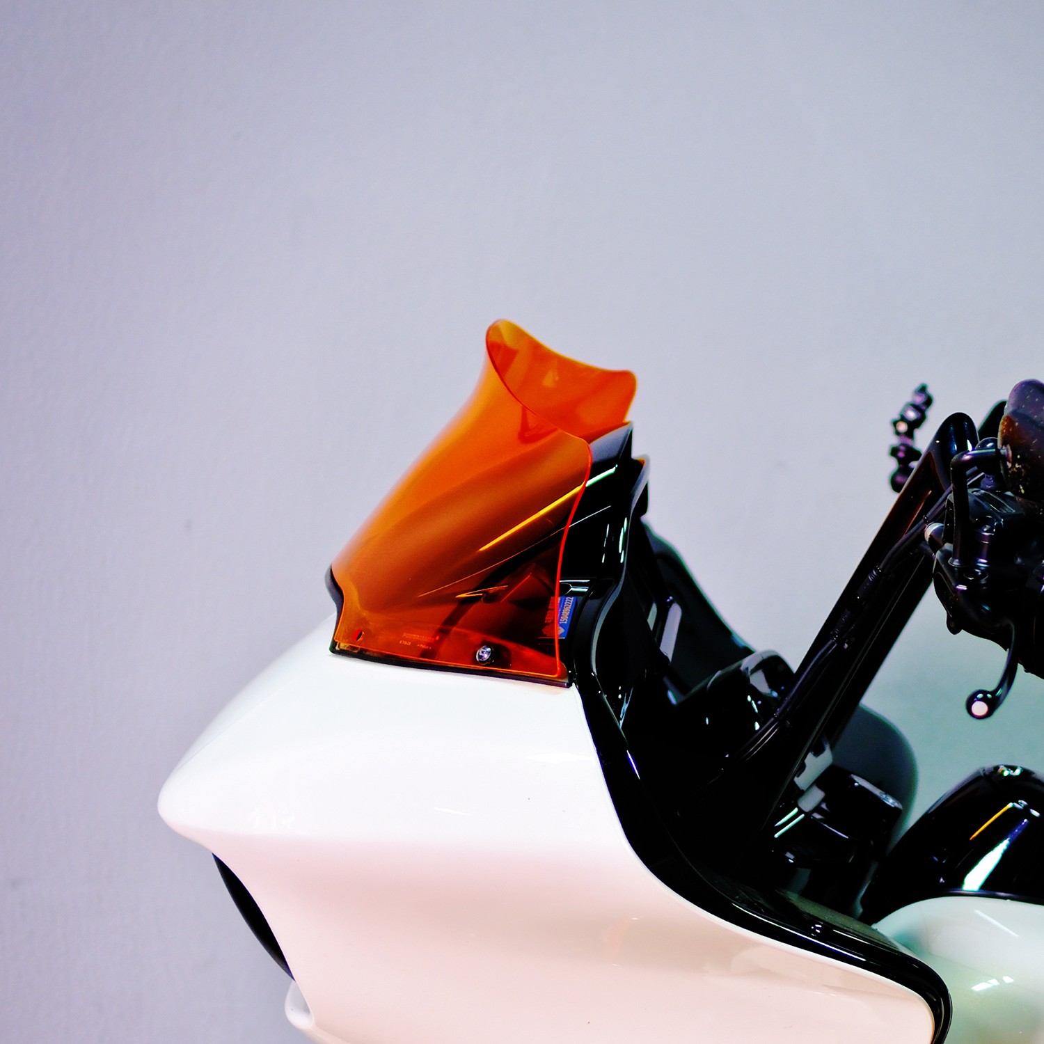 Orange 8.0" Outer Fairing Windshield for Harley 15-24 Road Glide Special FLTRX - Image 6