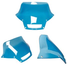 Lake Blue 7.0″ Outer Fairing Windshield Windscreen for Harley 2022-24 Low Rider ST FXRST