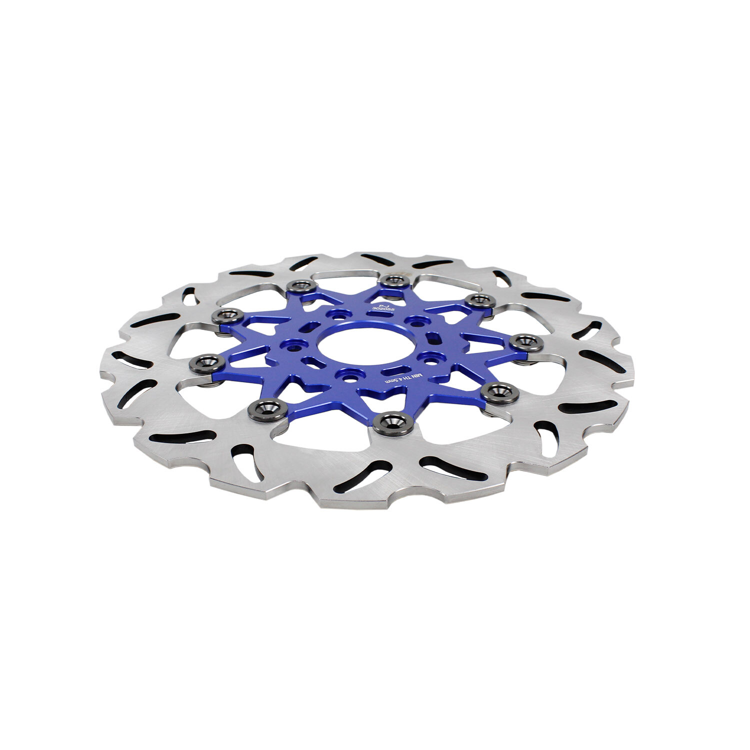 Blue Front Brake Rotor Disc for Harley Touring Road Street Glide Special FLHX - Image 3