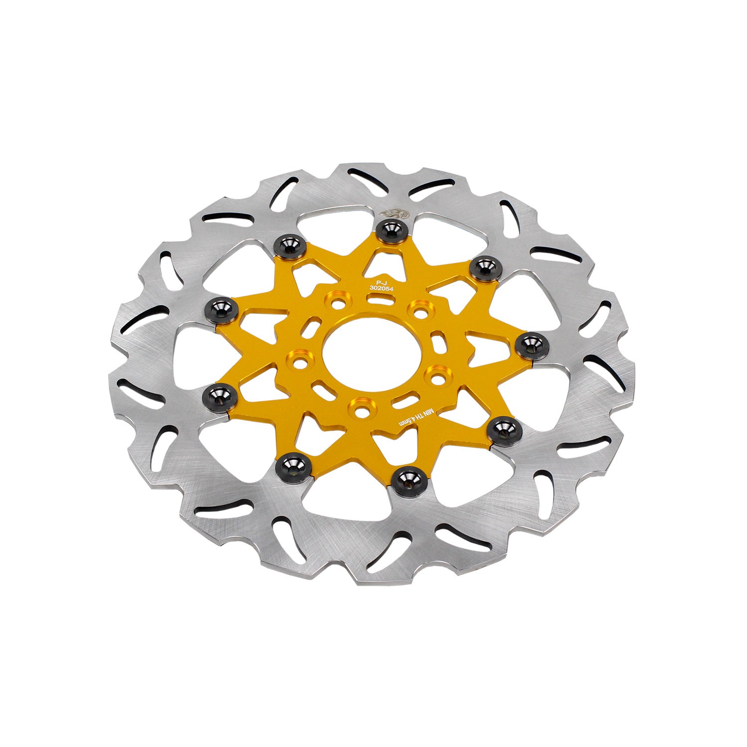 Gold 11.5" Rear Brake Disc Rotor for Harley 00-23 Softail 00-17 Dyna 00-10 XL - Image 2