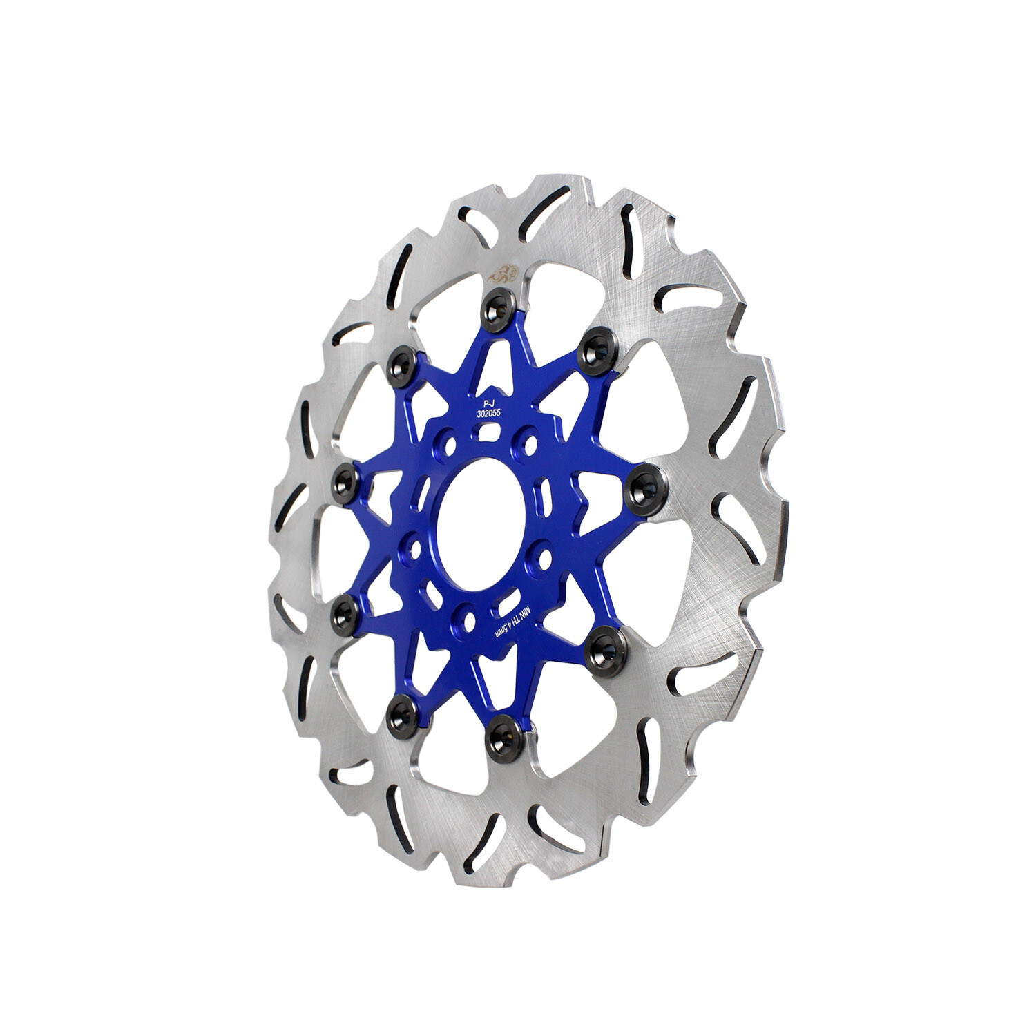 Blue Front Brake Rotor Disc for Harley Touring Road Street Glide Special FLHX