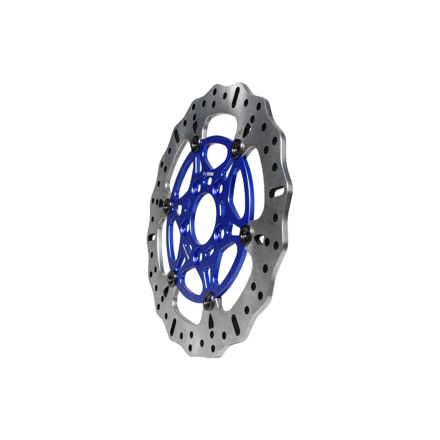 Blue 11.8" Rear Brake Rotor for Harley 2008-24 Road King Glide Street Glide FLHT - Image 4