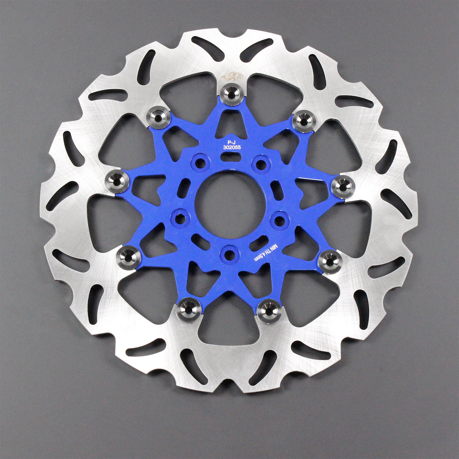 Blue Front Brake Rotor Disc for Harley Touring Road Street Glide Special FLHX - Image 4