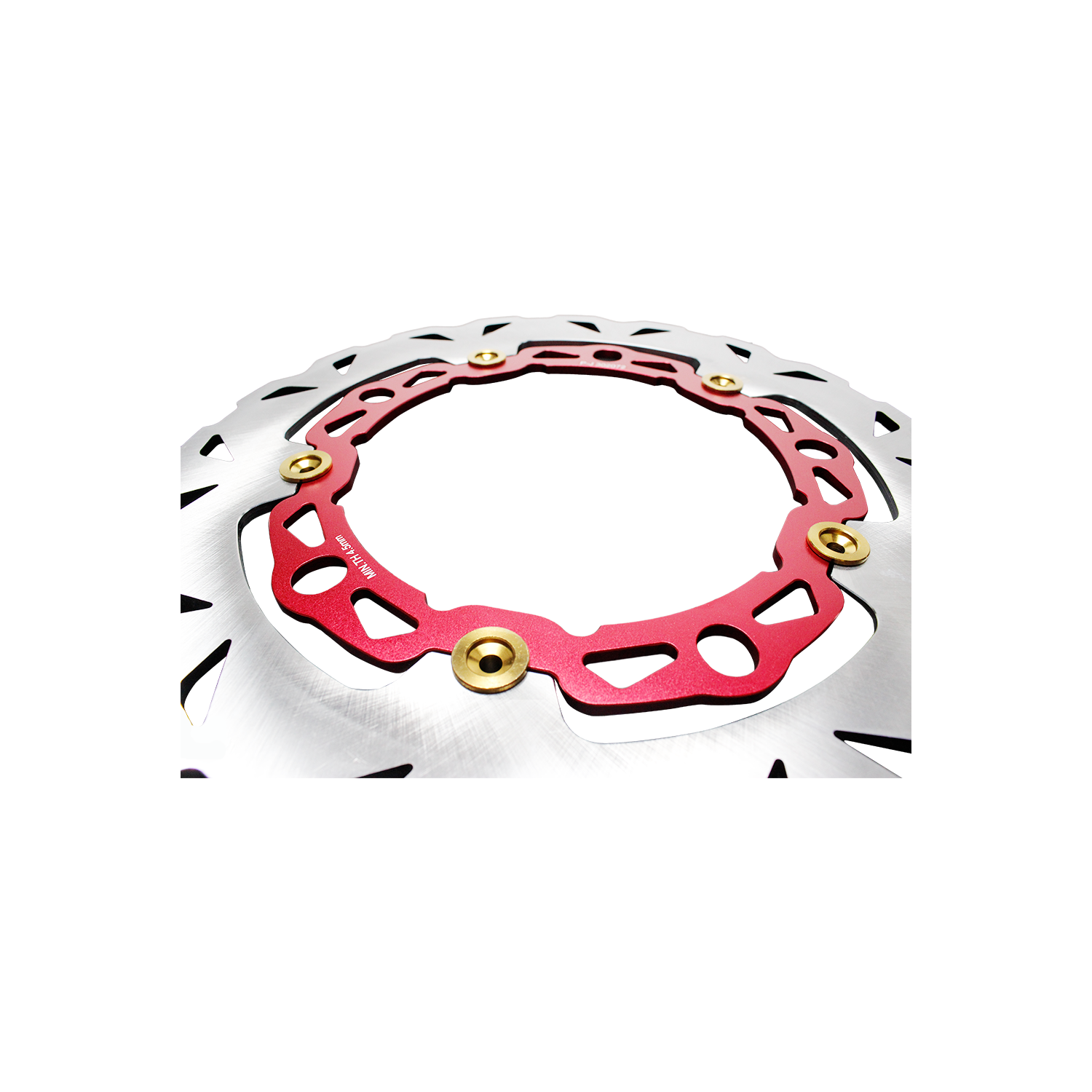 Red 12.6" Floating 5 Hole Front Brake Disc Rotor for Harley Sportster 1250S 21+ - Image 5