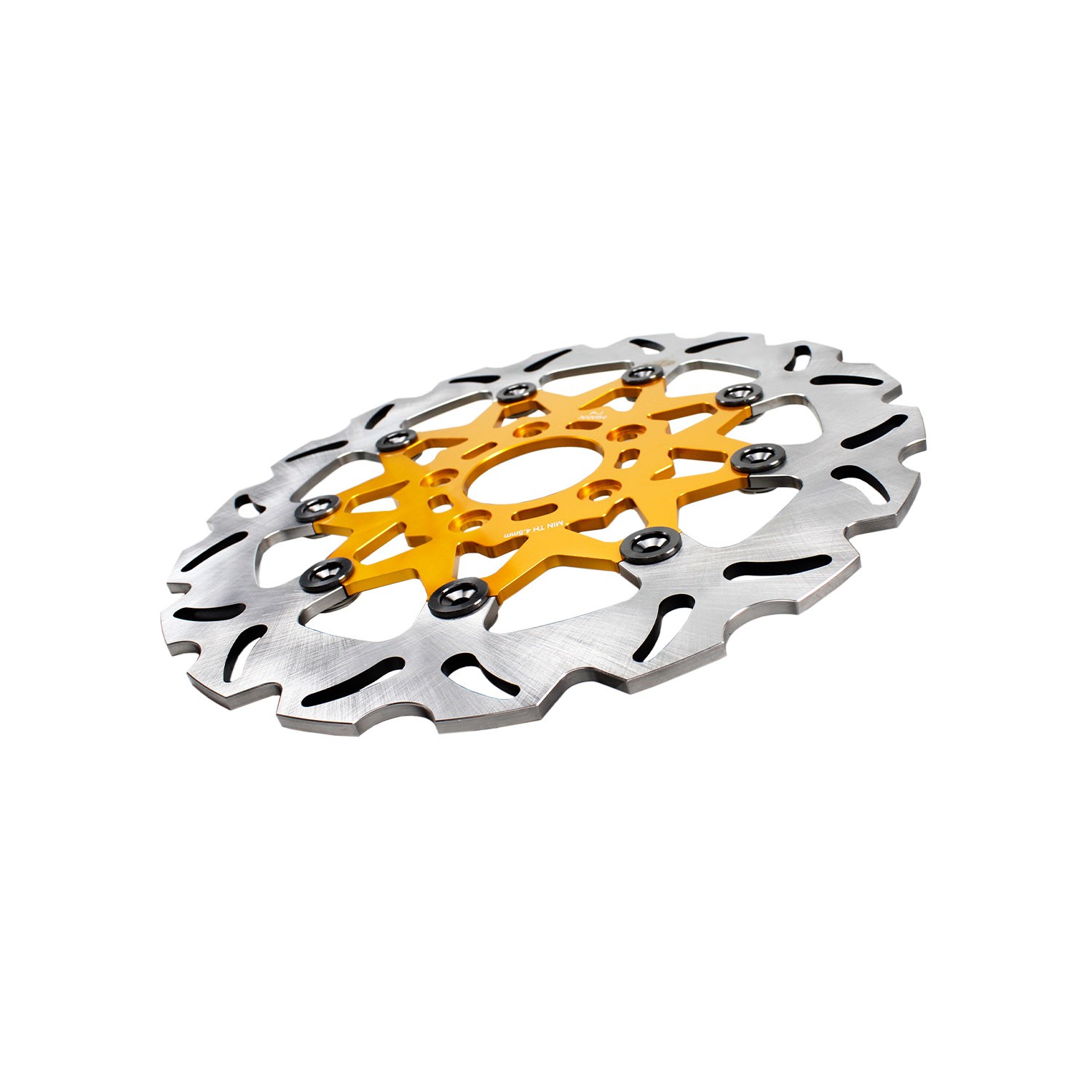 Gold 11.5" Rear Brake Disc Rotor for Harley 00-23 Softail 00-17 Dyna 00-10 XL - Image 3