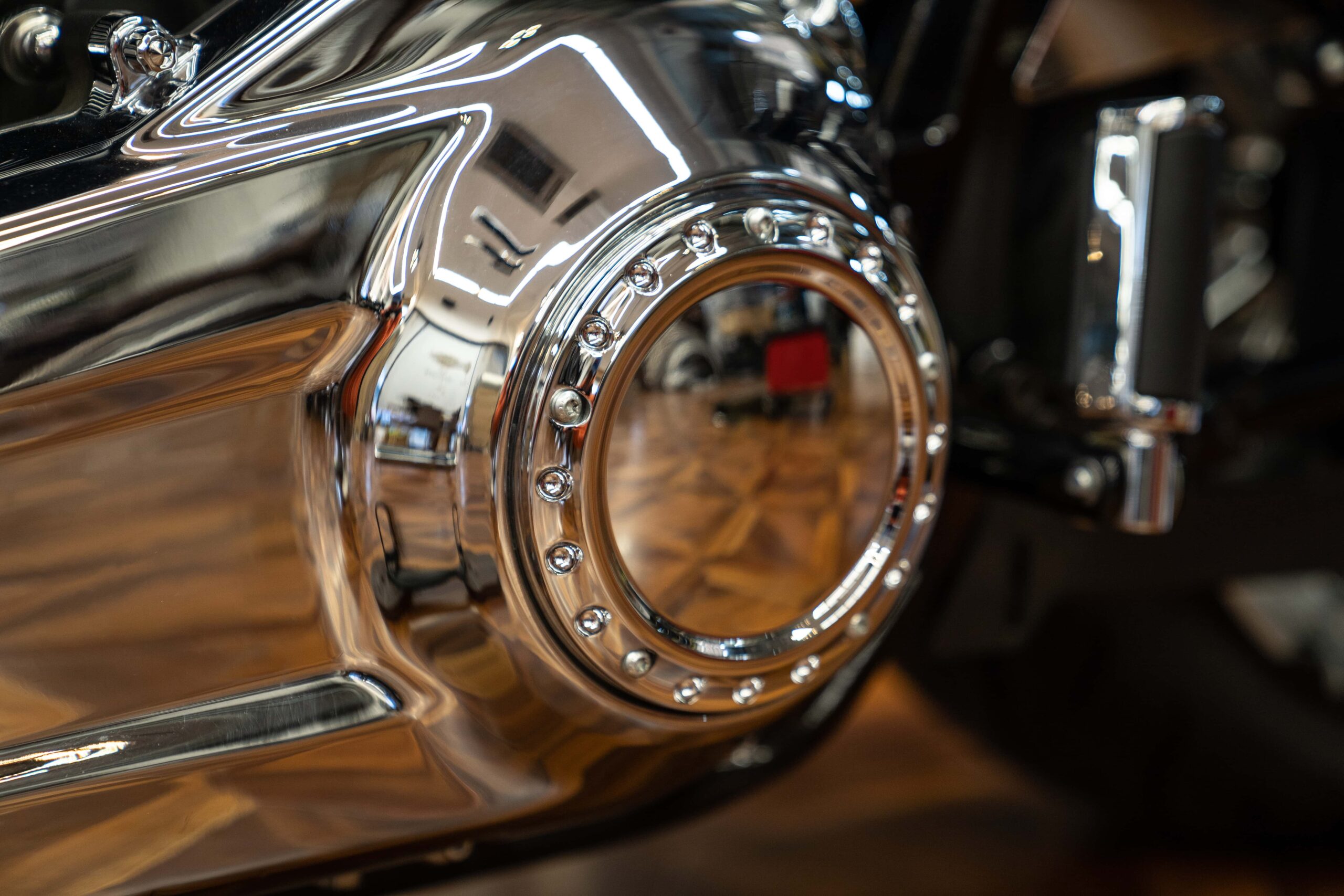 Hopero CHROM DOT Aluminum Derby Cover - Image 3