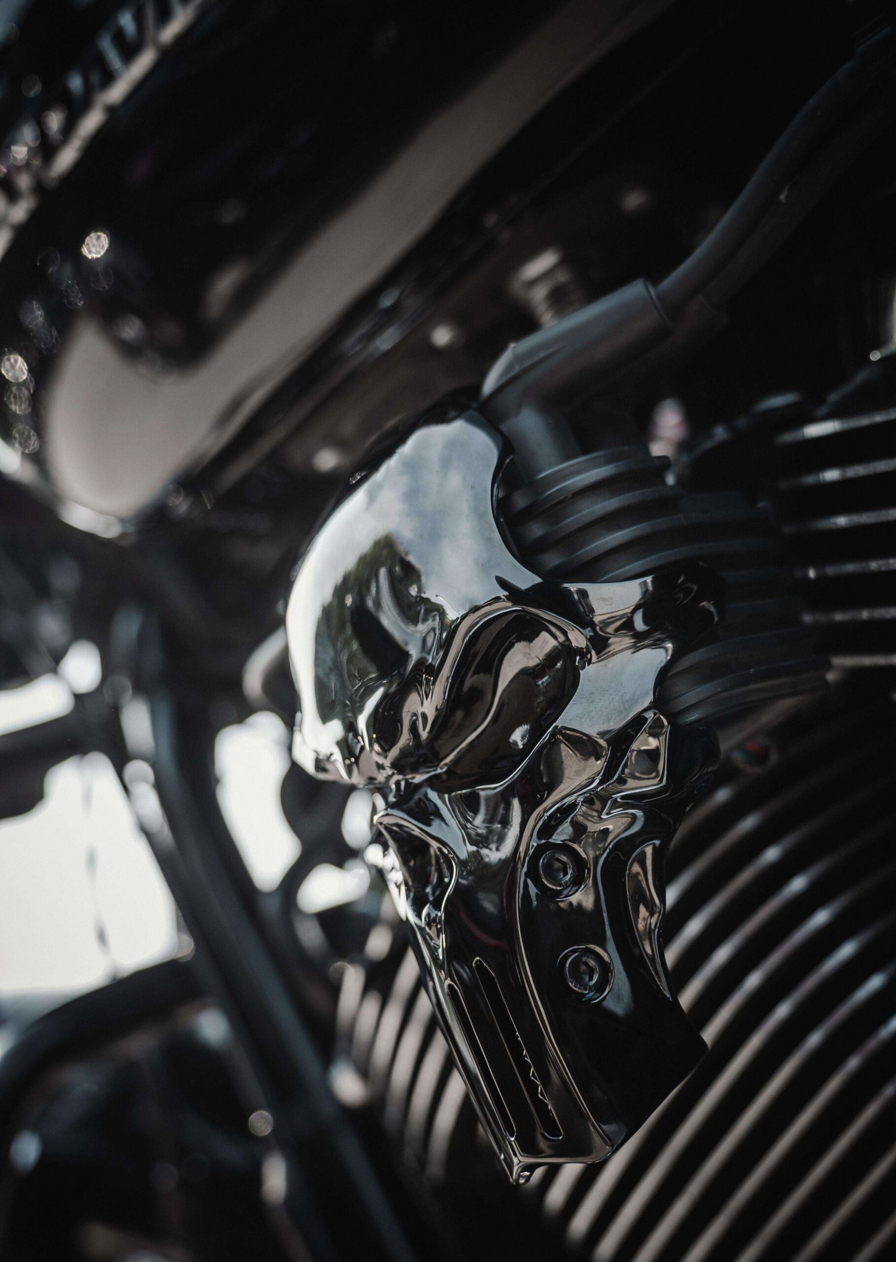 Motorcycle Horn Cover for '18-later Harley Softail Models 107/114/117 Engines and '17-later Touring Models with 107/114 Engines