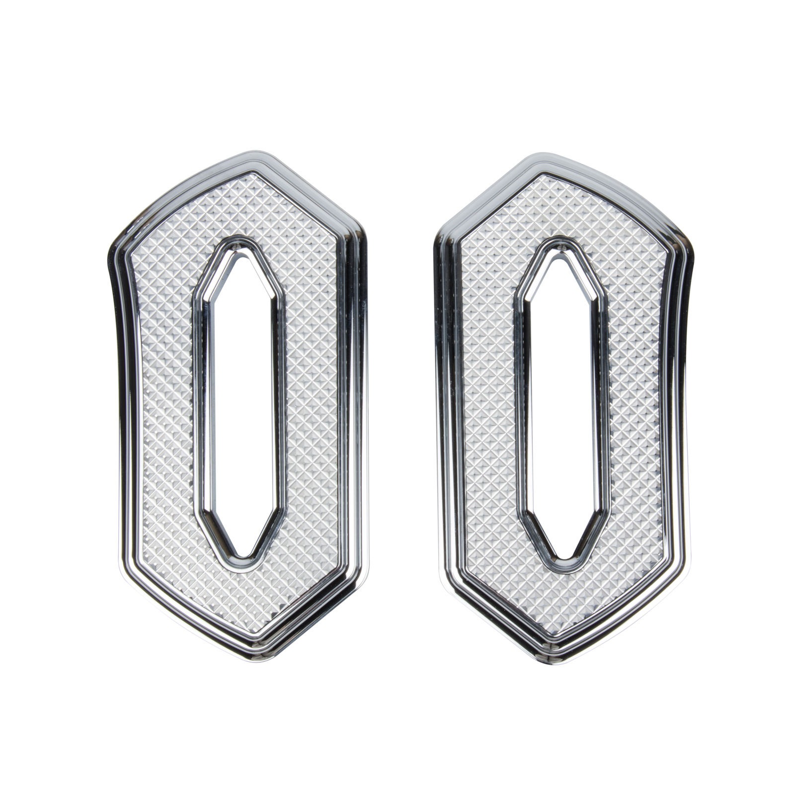 Hopero Floorboards for Harley Foot Peg Footboards Touring Electra Glide Road king Chrome - Image 2