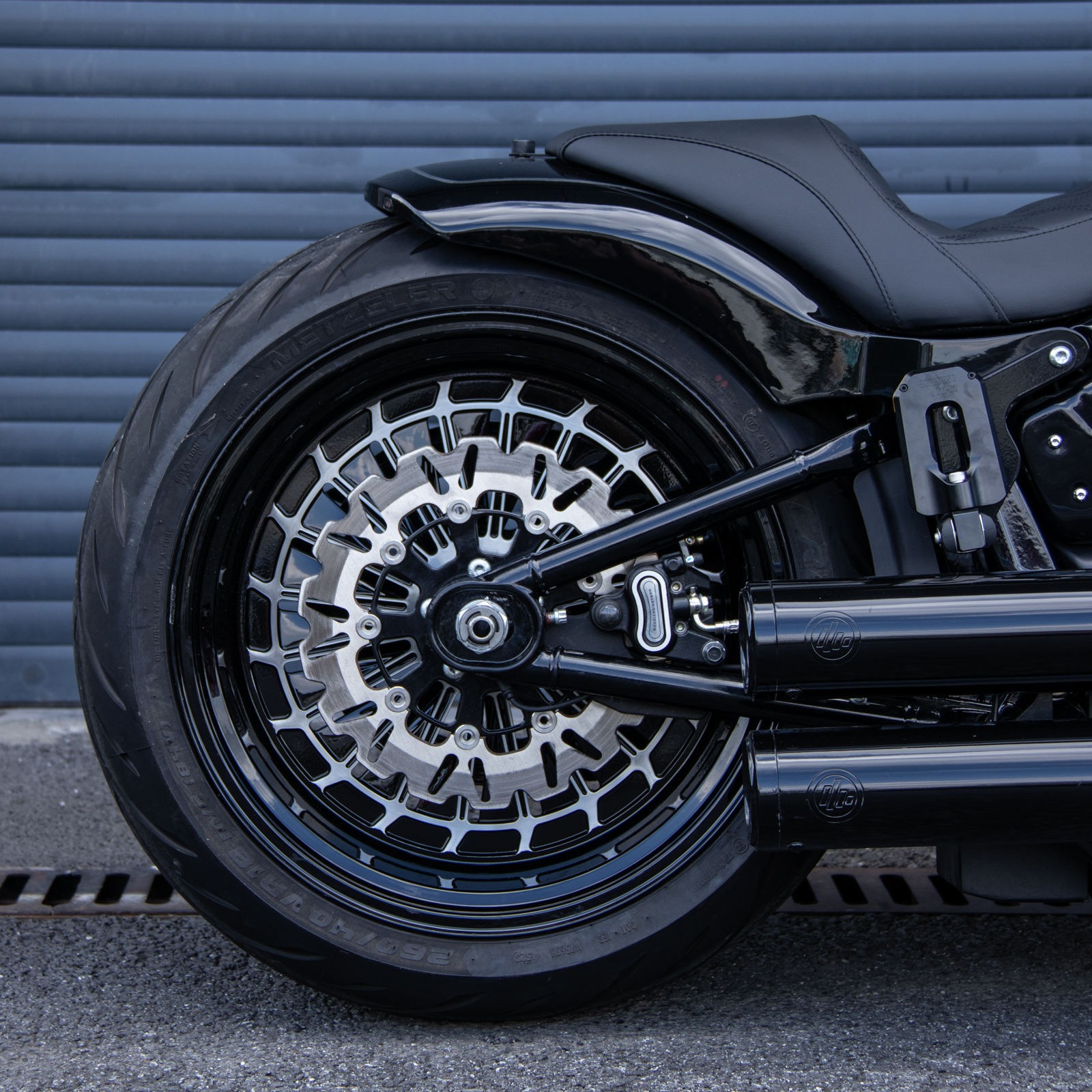 Custom Motorcycle 3D Hollow-out Blade Cast Forged Rear Front Wheels for 2018-2024 Harley Softail Fat Boy Breakout Street Bob - Image 5