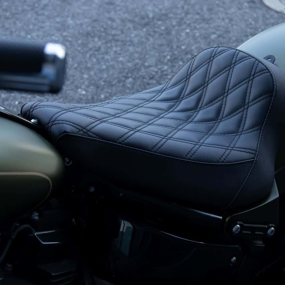 Motorcycle Solo Seat '18-later Street Bob Fatbob Low Rider Fit Hoprousa Short Rear Fender 180/200mm - Image 4