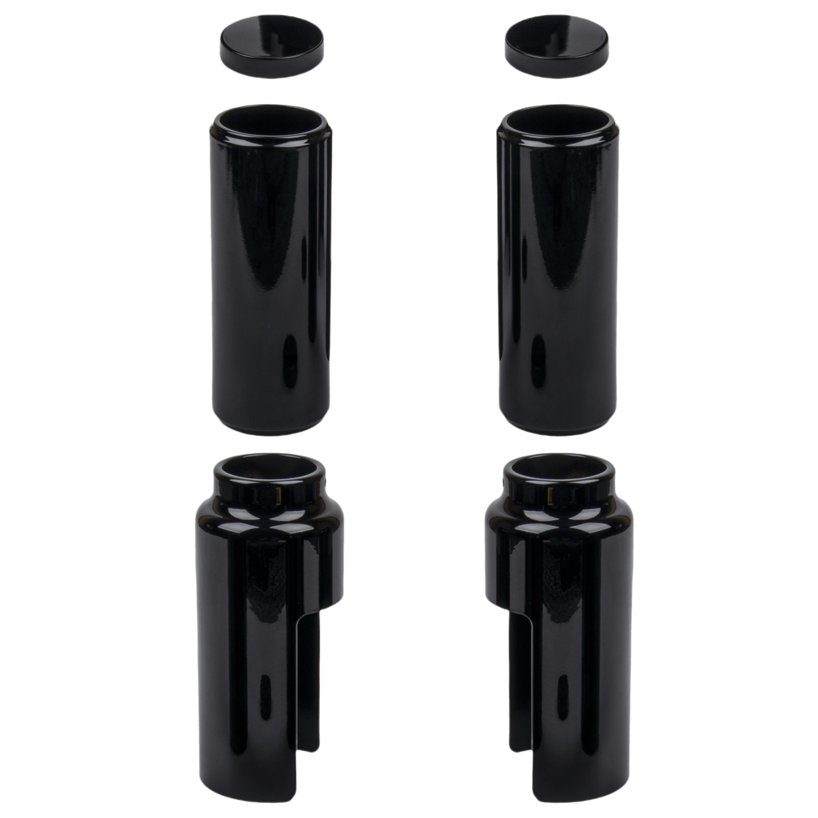 Hopero Fork Cover Aluminium Front Fork Cover for Harley Breakout Dust Proof Sleeve Protector Shock Absorber