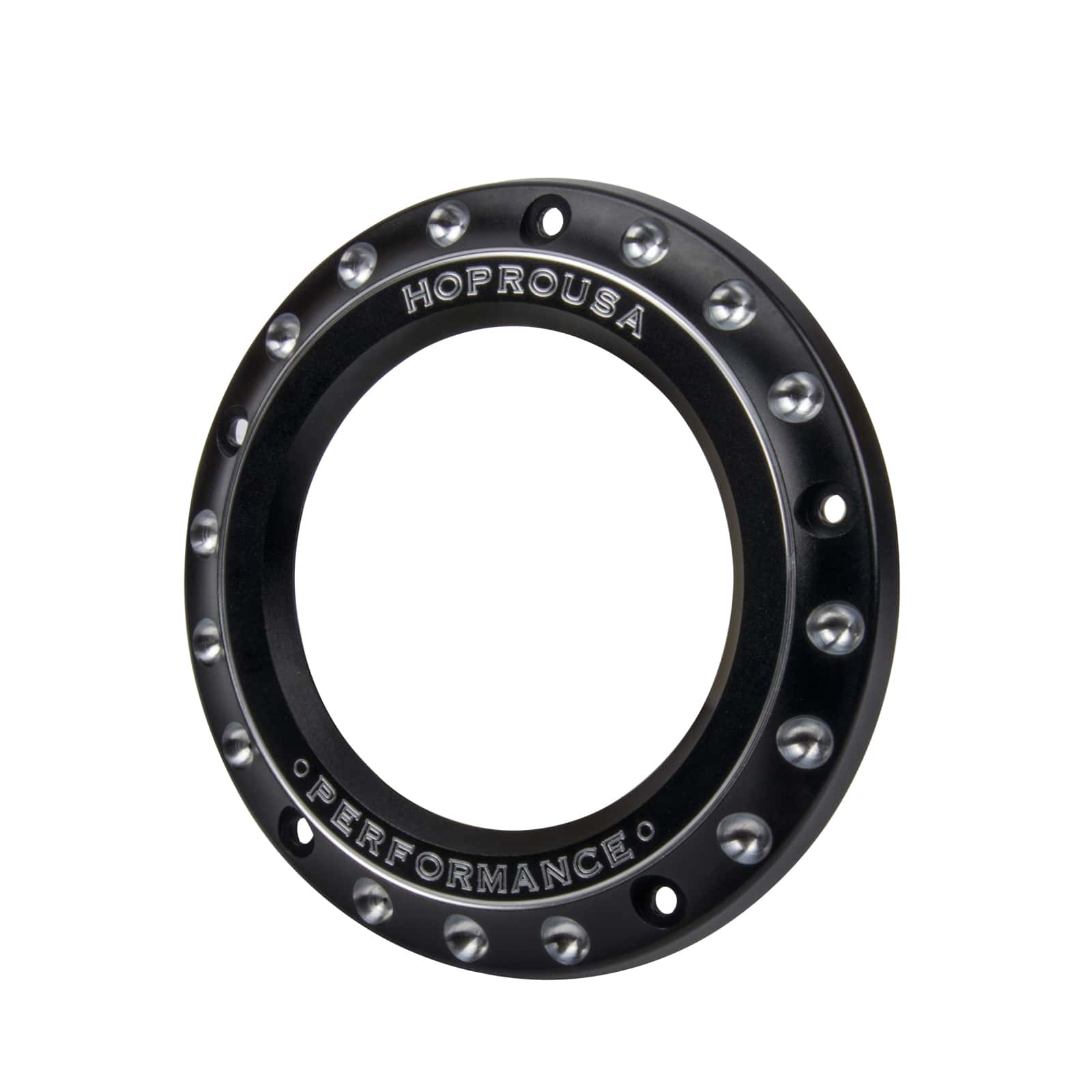 Hopero BLACK DOT Aluminum See Through Derby Cover