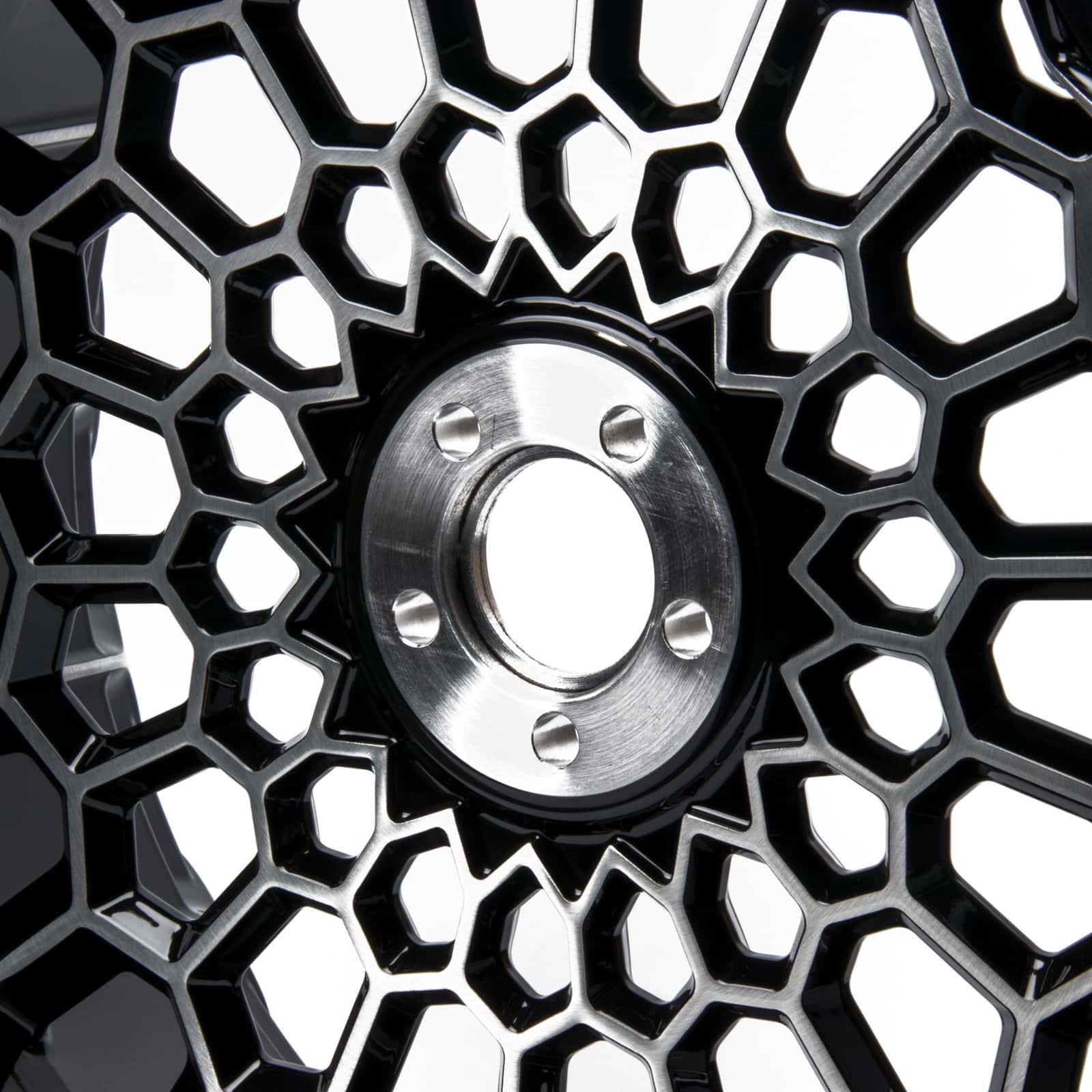 Custom Forged Hub/Wheel/Rim with Gloss Black Finish for 18-later harley Street bob Softail Standard Fatboy Breakout - Image 4