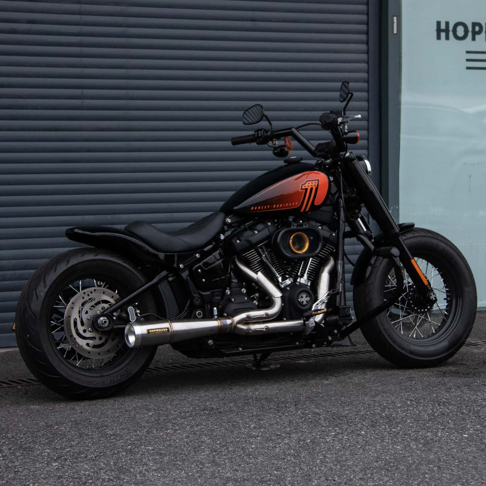 Motorcycle 2IN1 Exhaust System for 18-24 Harley Softail Fatboy Breakout Street Bob Slim Low Rider Heritage Classic Deluxe - Image 6