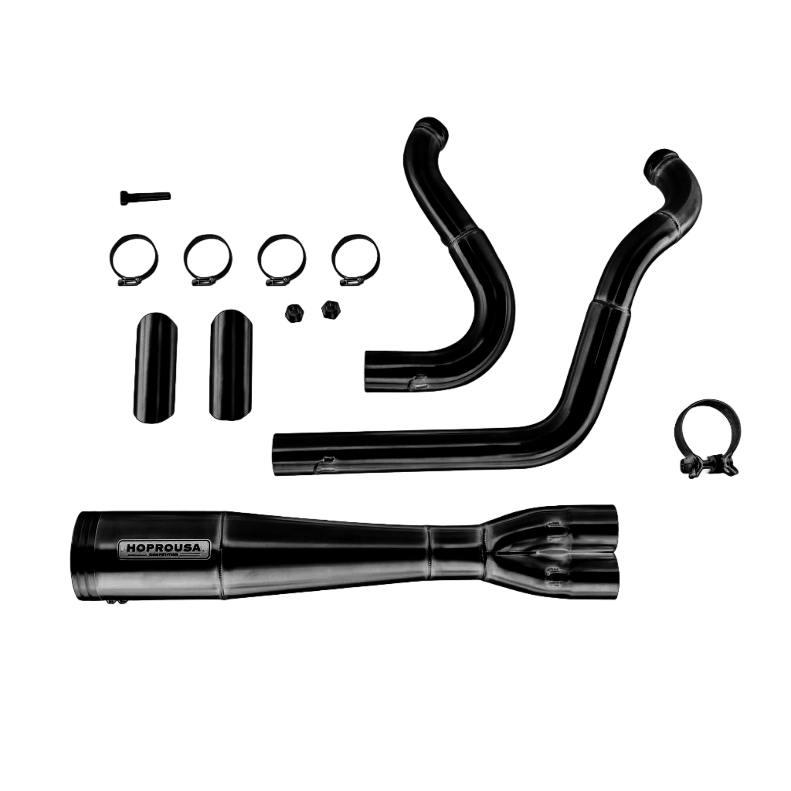 Motorcycle 2IN1 Exhaust System for 18-24 Harley Softail Fatboy Breakout Street Bob Slim Low Rider Heritage Classic Deluxe - Image 2