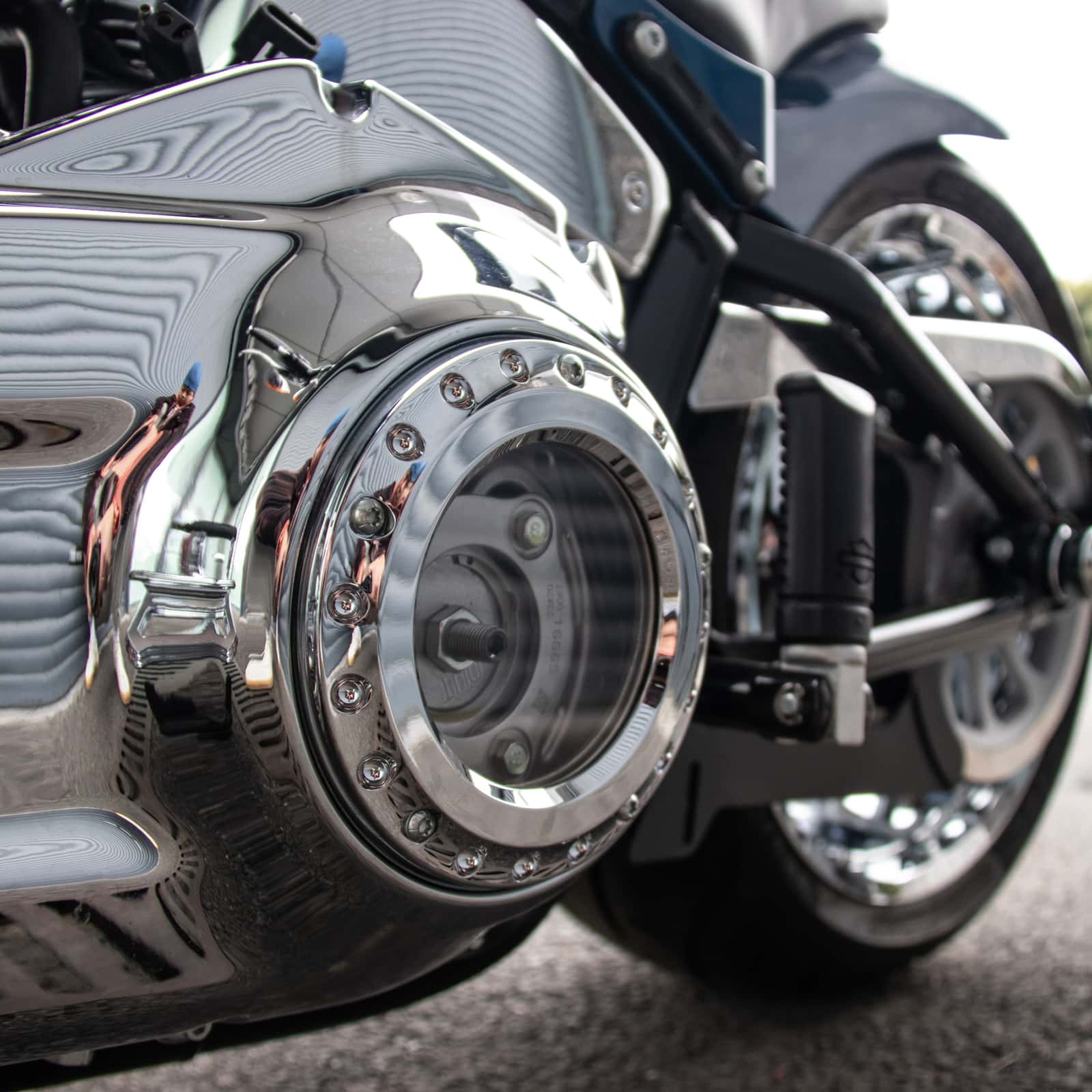 Hopero CHROM DOT Aluminum See Through Derby Cover - Image 3