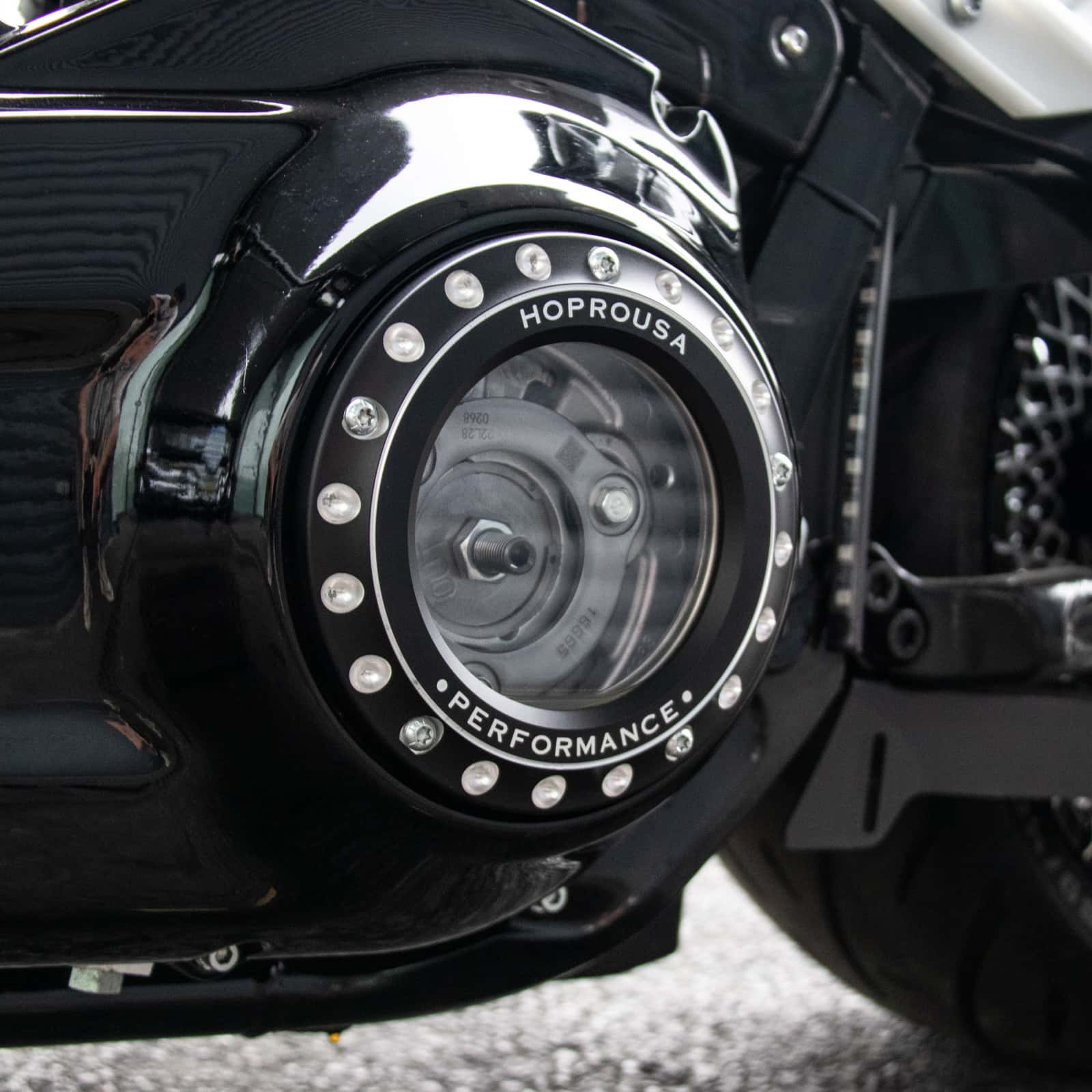 Hopero BLACK DOT Aluminum See Through Derby Cover - Image 7