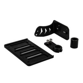 Motorcycle Side Mount License Black Plate Bracket ’18-Later Softail Fatboy Breakout Slim Streetbob Accessories