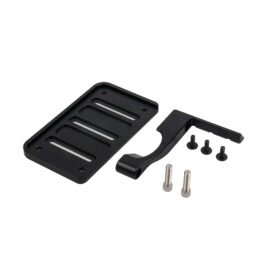 Motorcycle Side Mount License Black Plate Bracket ’18-Later Softail Fatboy Breakout Slim Streetbob Accessories