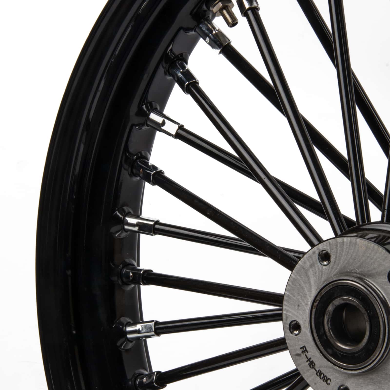 Fat Spoke Tubeless 21x3.25" Front Wheel For '14-later Harley Touring Dual Disc with Abs Bearing Models - Image 4