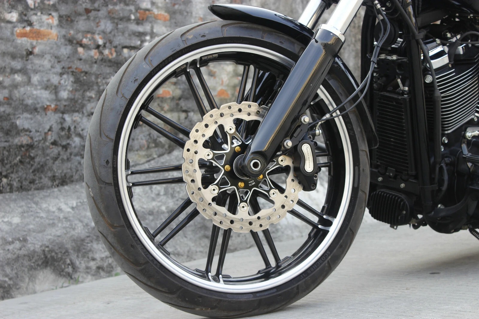 Floating Front Brake Rotor For Harley Touring Road King Street Electra Glide - Image 5