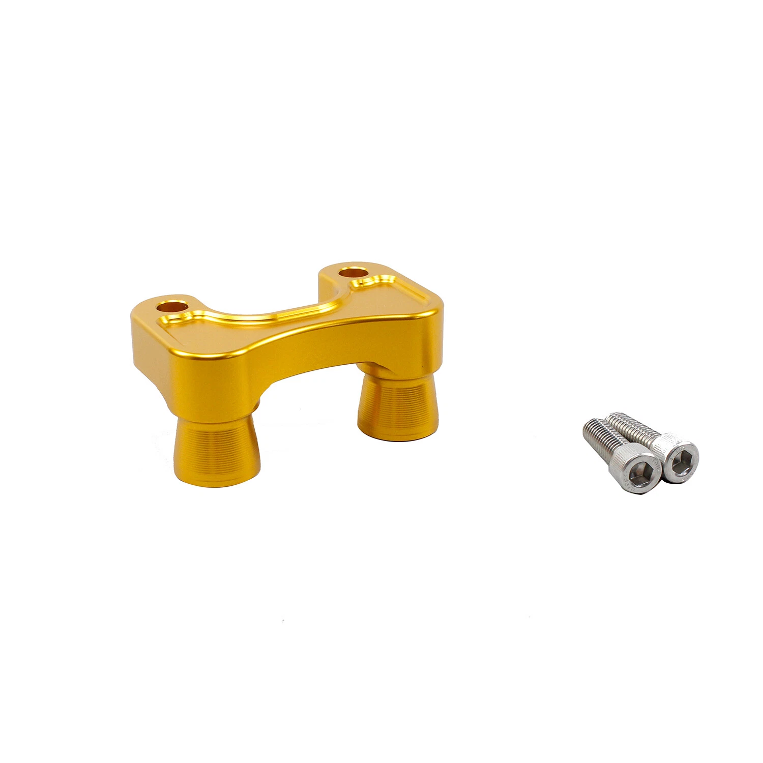 Gold Handlebar Front Riser Adapter for Harley Road Glide Street Bob Low Rider ST - Image 2