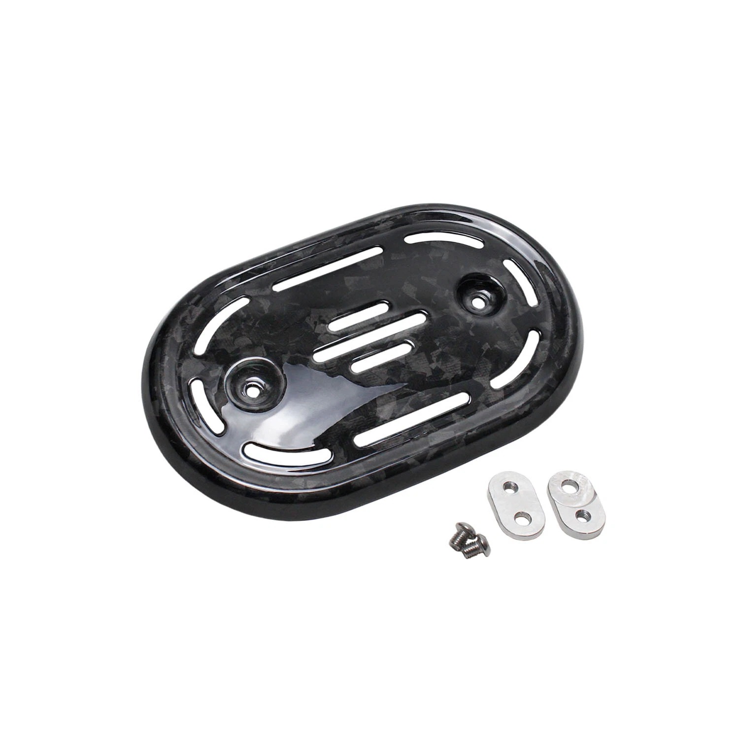 Carbon Fiber Air Cleaner Trim Cover for Harley CVO Touring FLHXSE FLHTKSE FLTRSE - Image 2