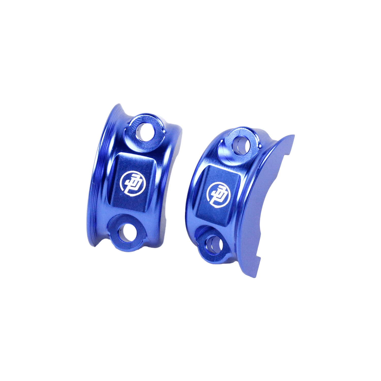 Blue Handlebar Clutch Brake Clamp Cover for Harley 96-23 Softail Touring Dyna XL - Image 3