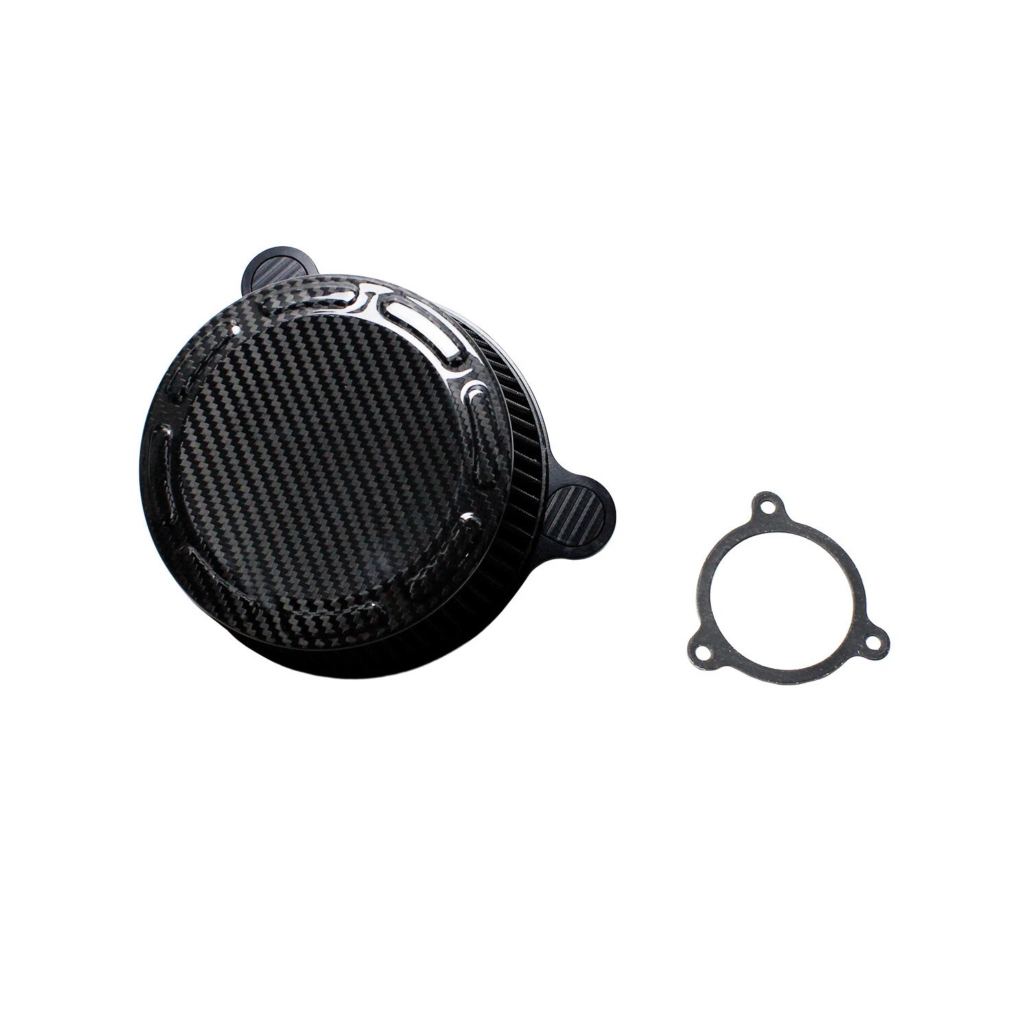 Carbon Fiber Air Filter for Harley 2008-16 Touring Electra Road Glide FLHR FLHX - Image 4