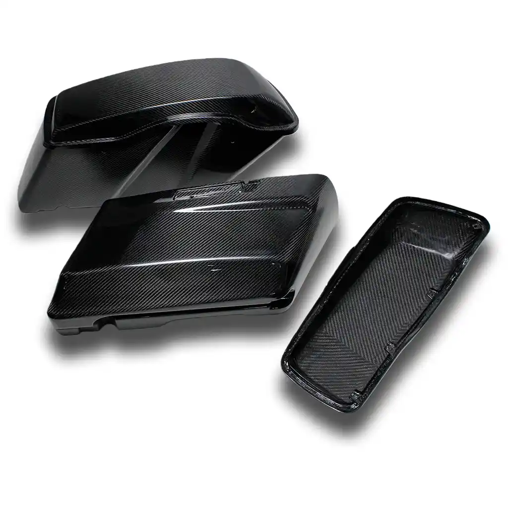 Carbon Fiber Saddlebags for Harley Touring Models 2014–2023 - Image 7