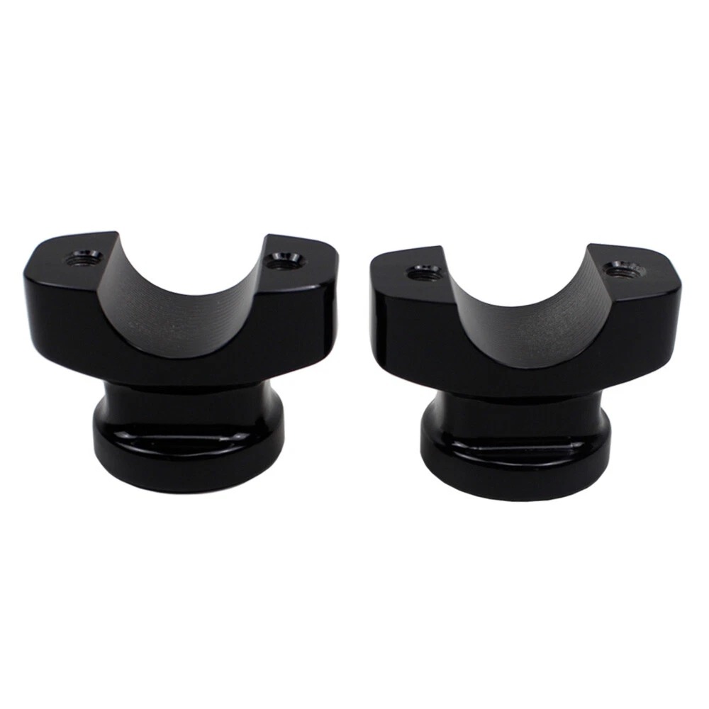 CNC 1.25" Handlebar 1.8" Risers Kit For Harley Breakout FXSB FXBR FXBRS Black - Image 5