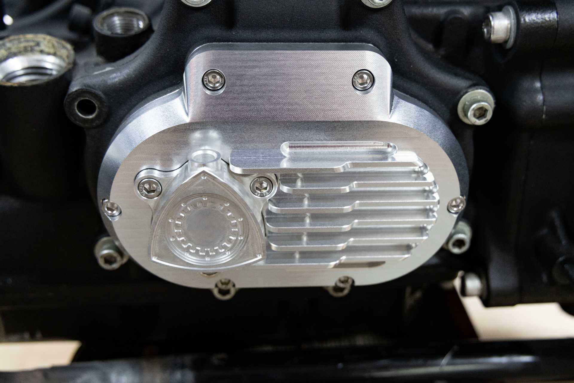 Customized Aluminum Cable Clutch Transmission Side Cover for Harley Touring Models (2021–2024) | Twin Cam & M8 Engines (2006–2024) | Multiple Color Options - Image 8