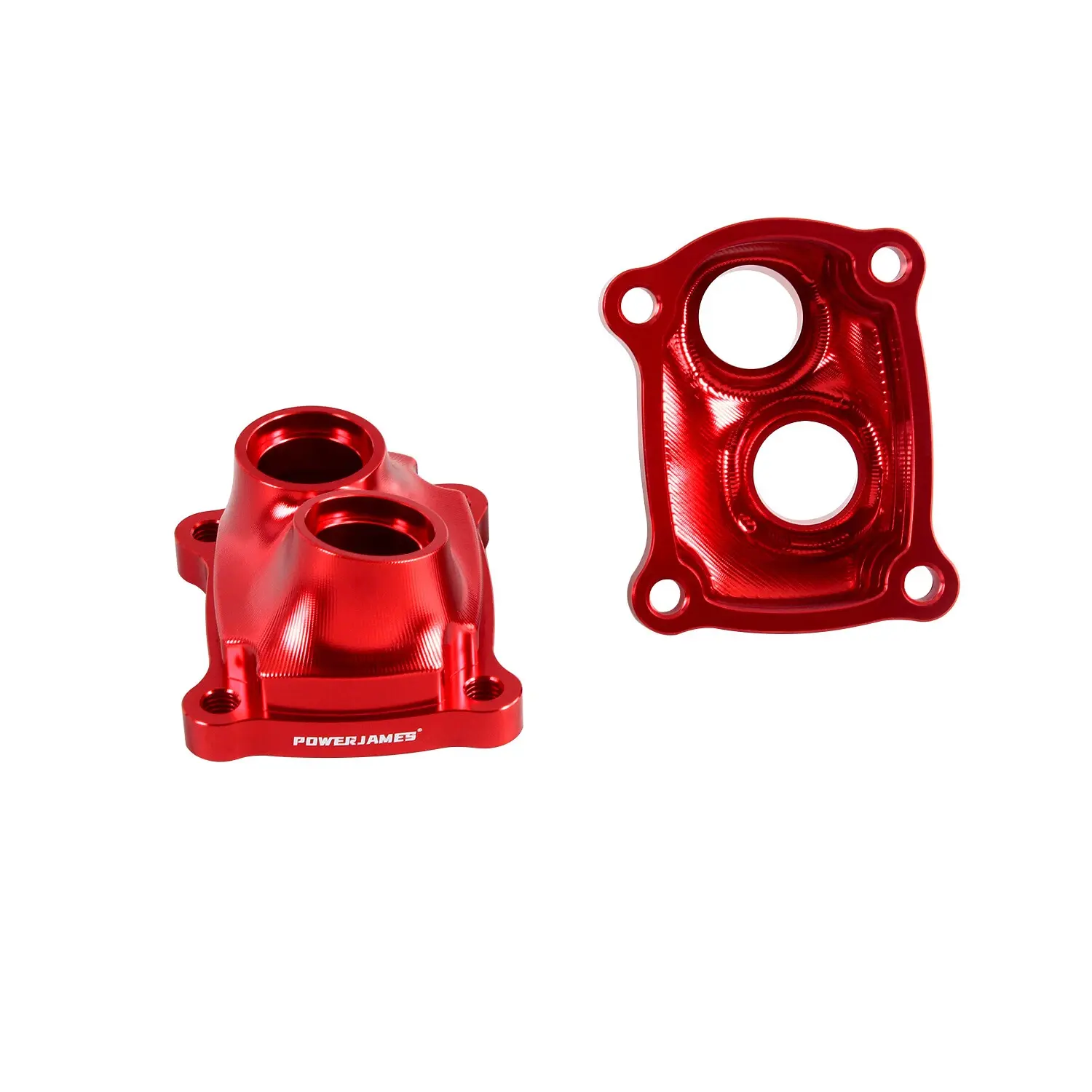 Red Front & Rear Tappet Lifter Cover for Harley 18-24 Softail Touring M8 Engine - Image 2
