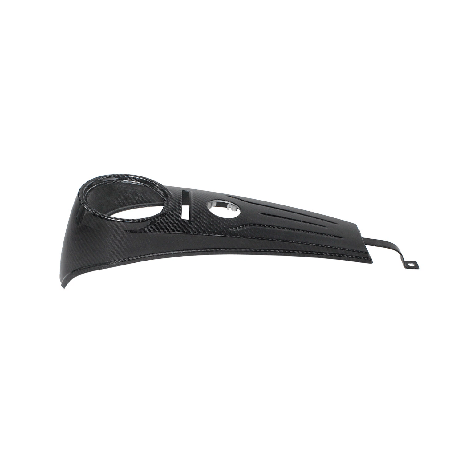 Carbon Fiber Fuel Tank Dash Panel Cover for Harley Road King FLHR FLHRXS 14+ - Image 4