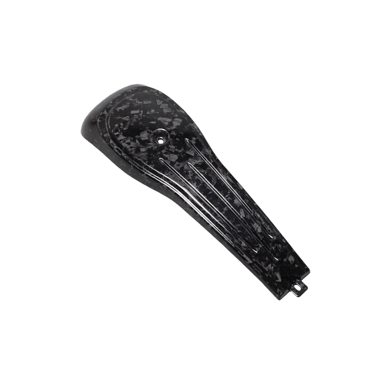 Carbon Fiber(Marbling) Fuel Tank Panel Cover for Harley FXLRS FXLRST FXRST - Image 4