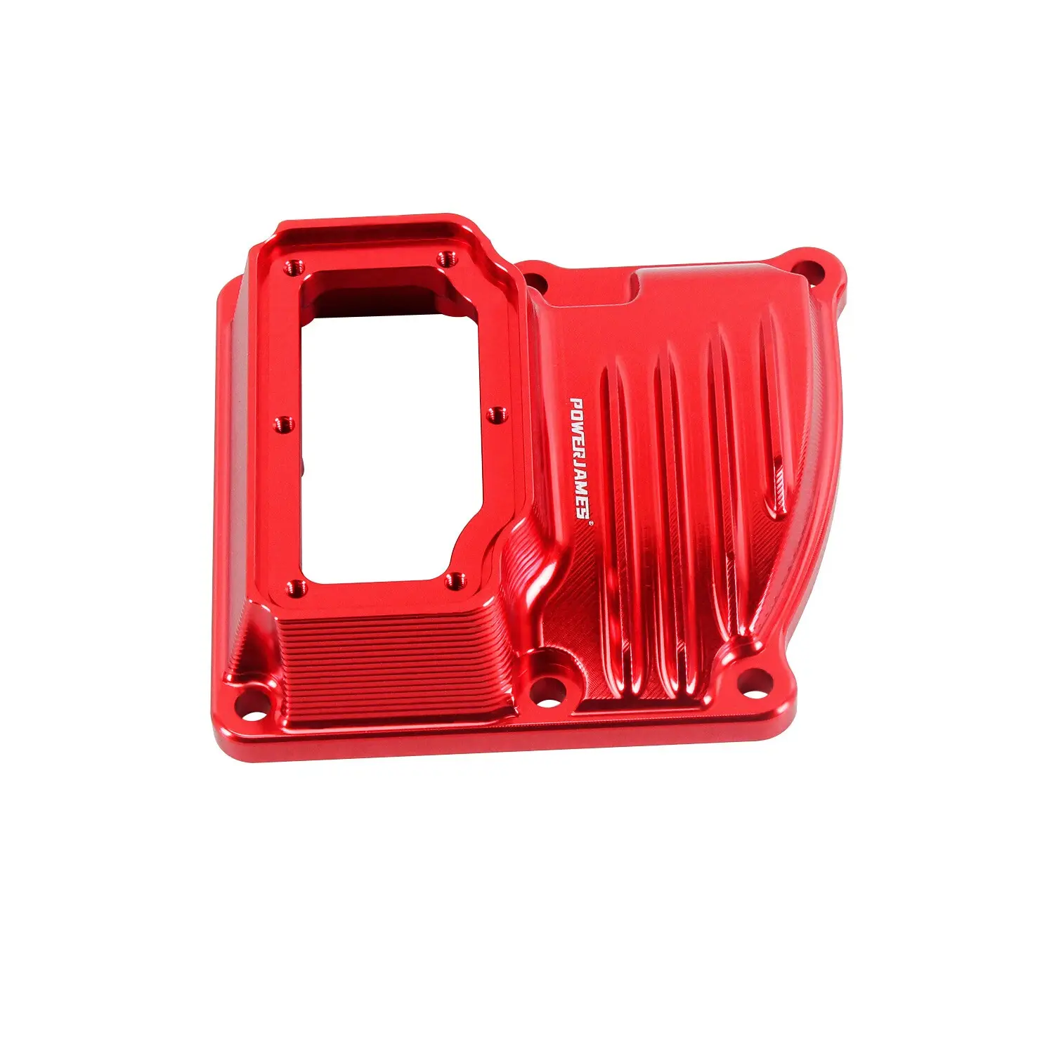 Red M8 Engine Transmission Top Cover for Harley 2017-25 Touring, 18-25 Softail - Image 2