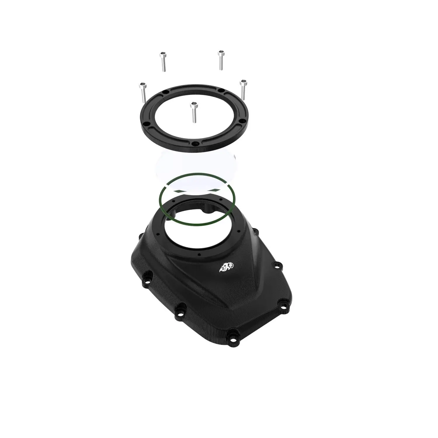 Black M8 Camshaft Cover for Harley 18-24 Softail 17-23 Touring Road Street Glide FLHT FLHR - Image 5